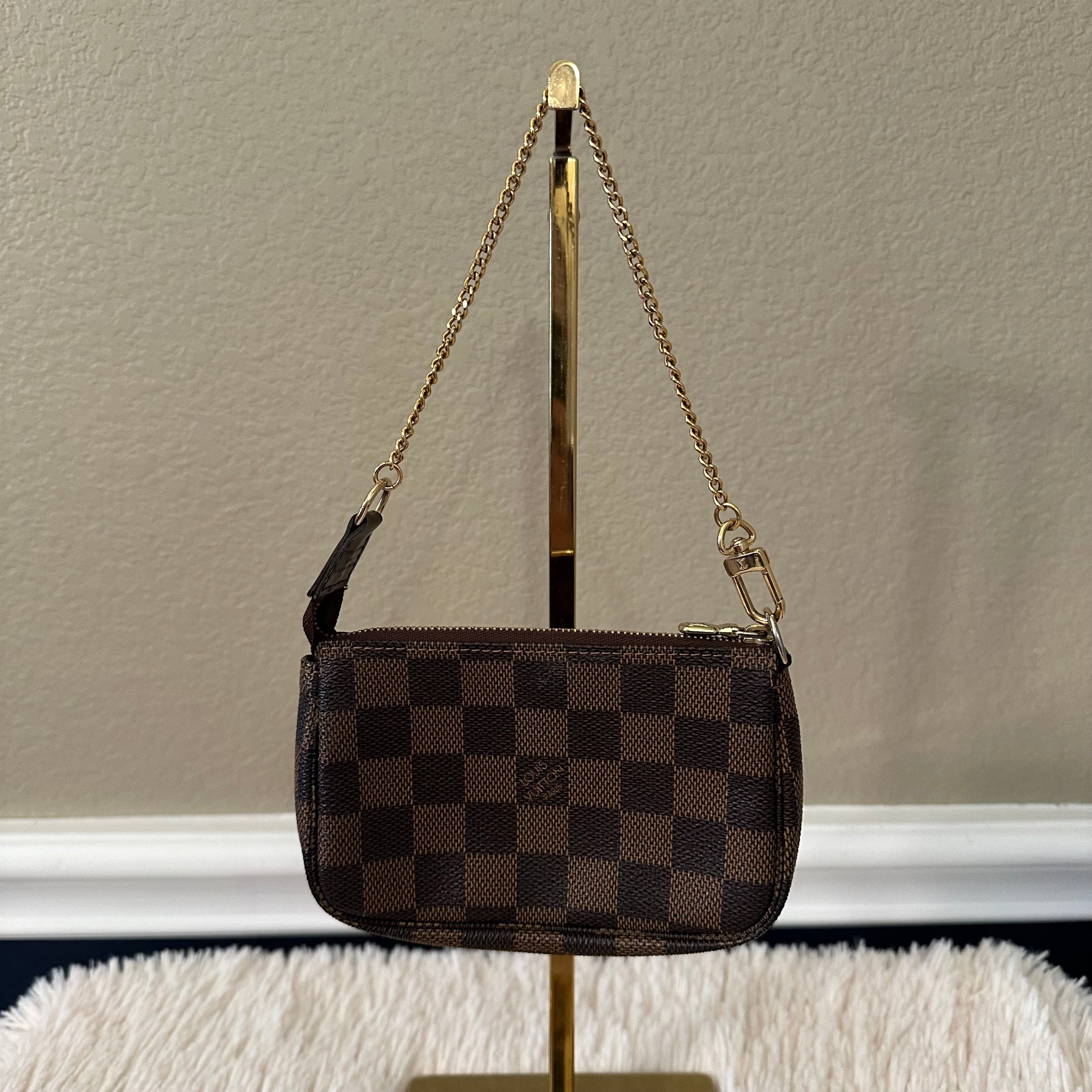 Mini Pochette Accessoires - Damier Ebene