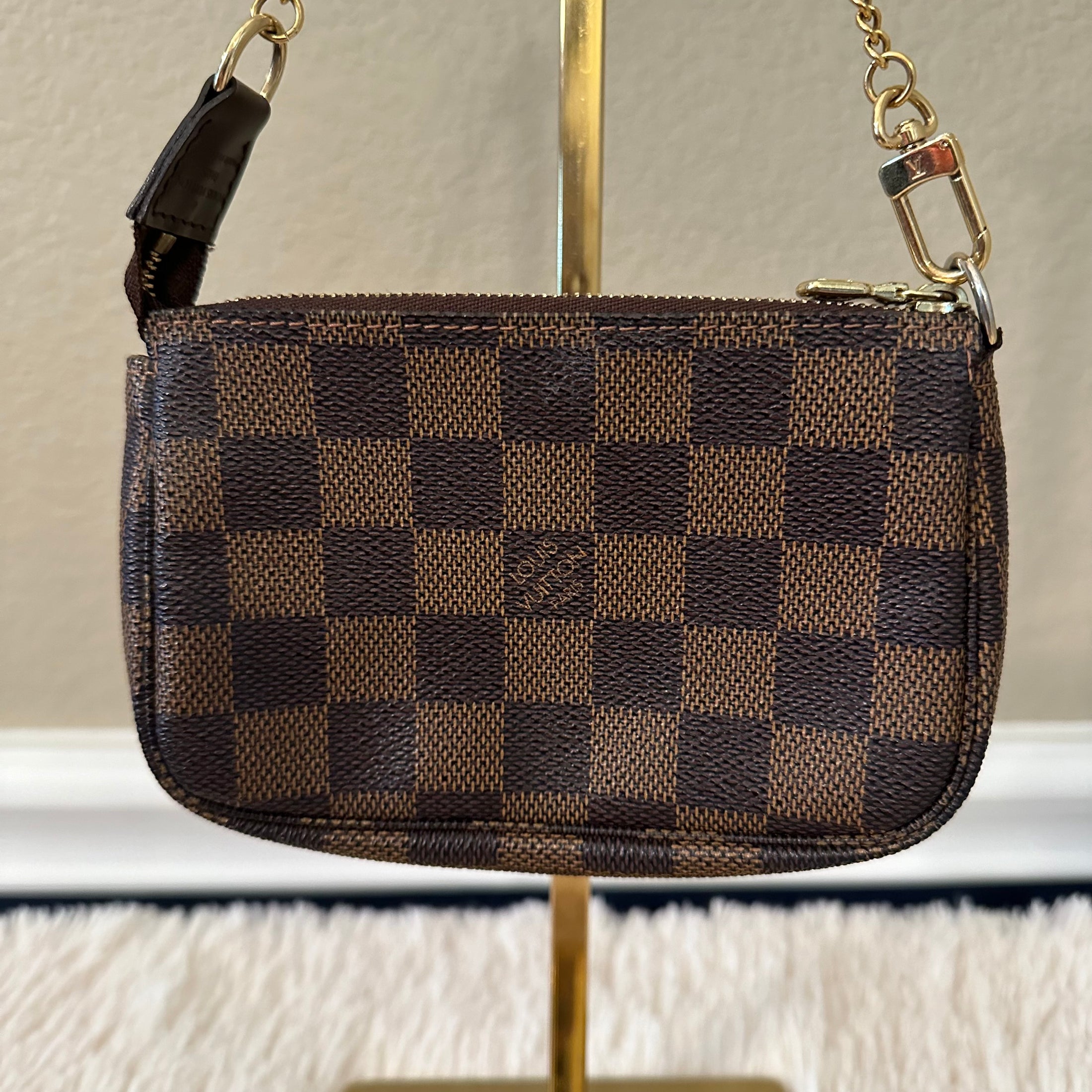 Mini Pochette Accessoires - Damier Ebene