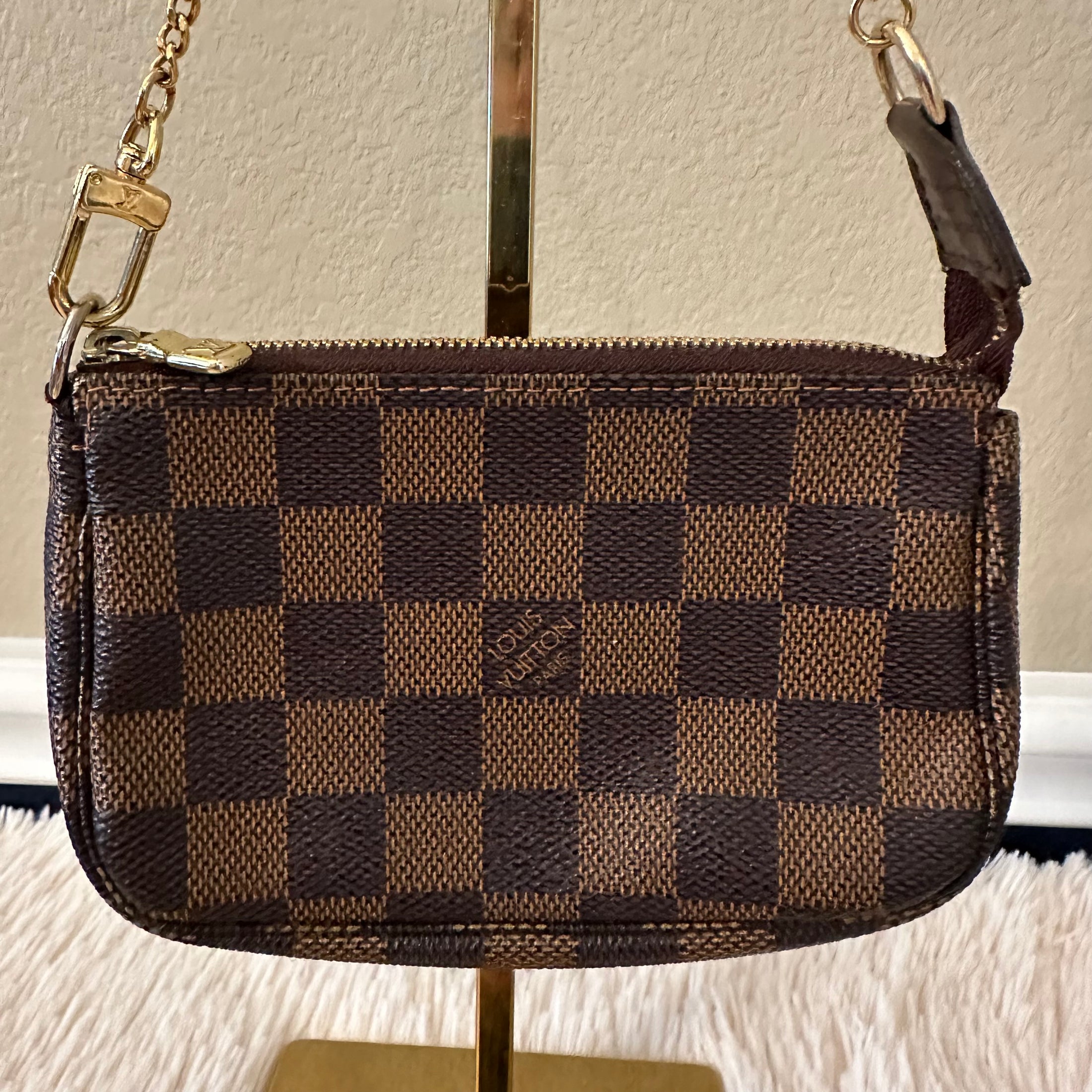 Mini Pochette Accessoires - Damier Ebene