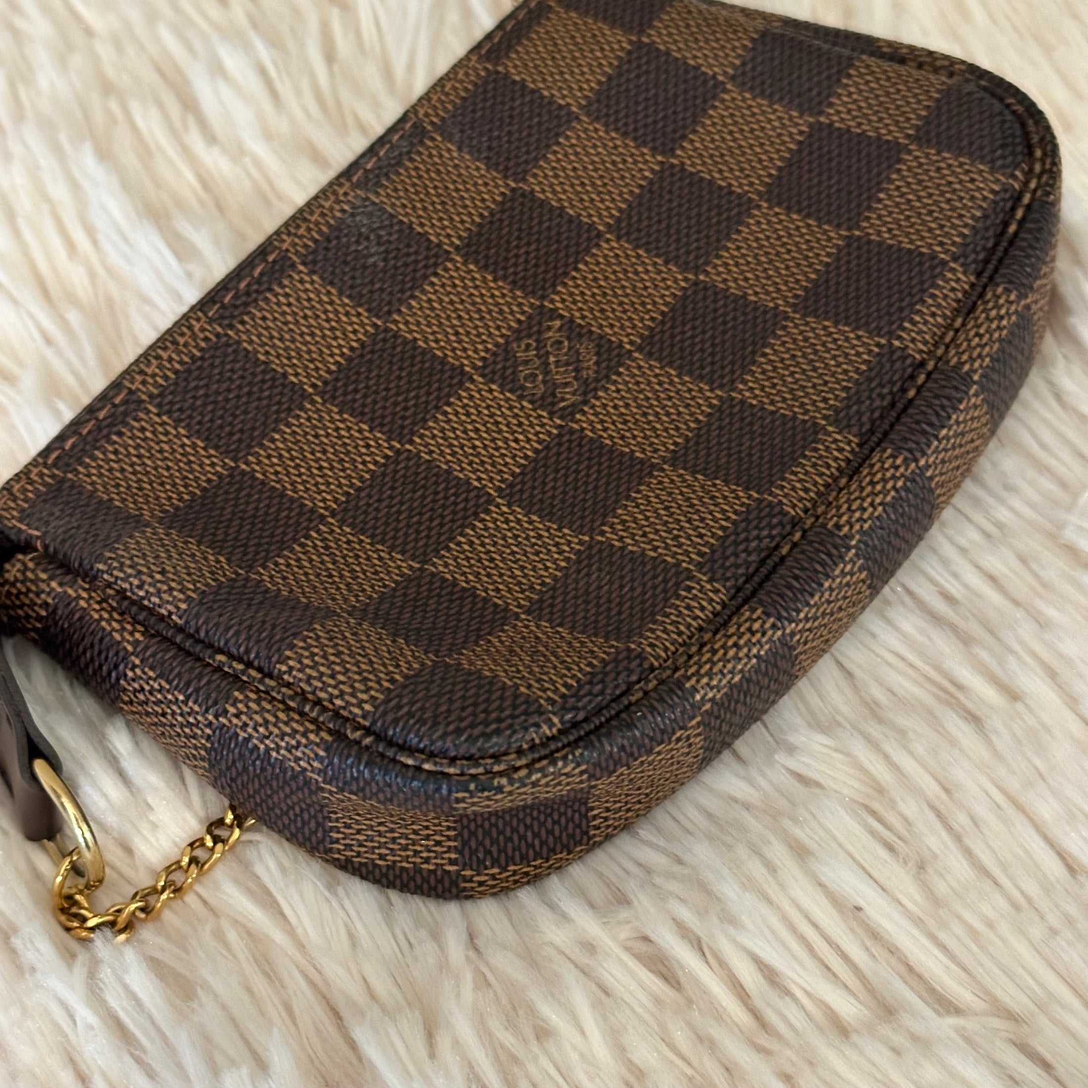 Mini Pochette Accessoires - Damier Ebene