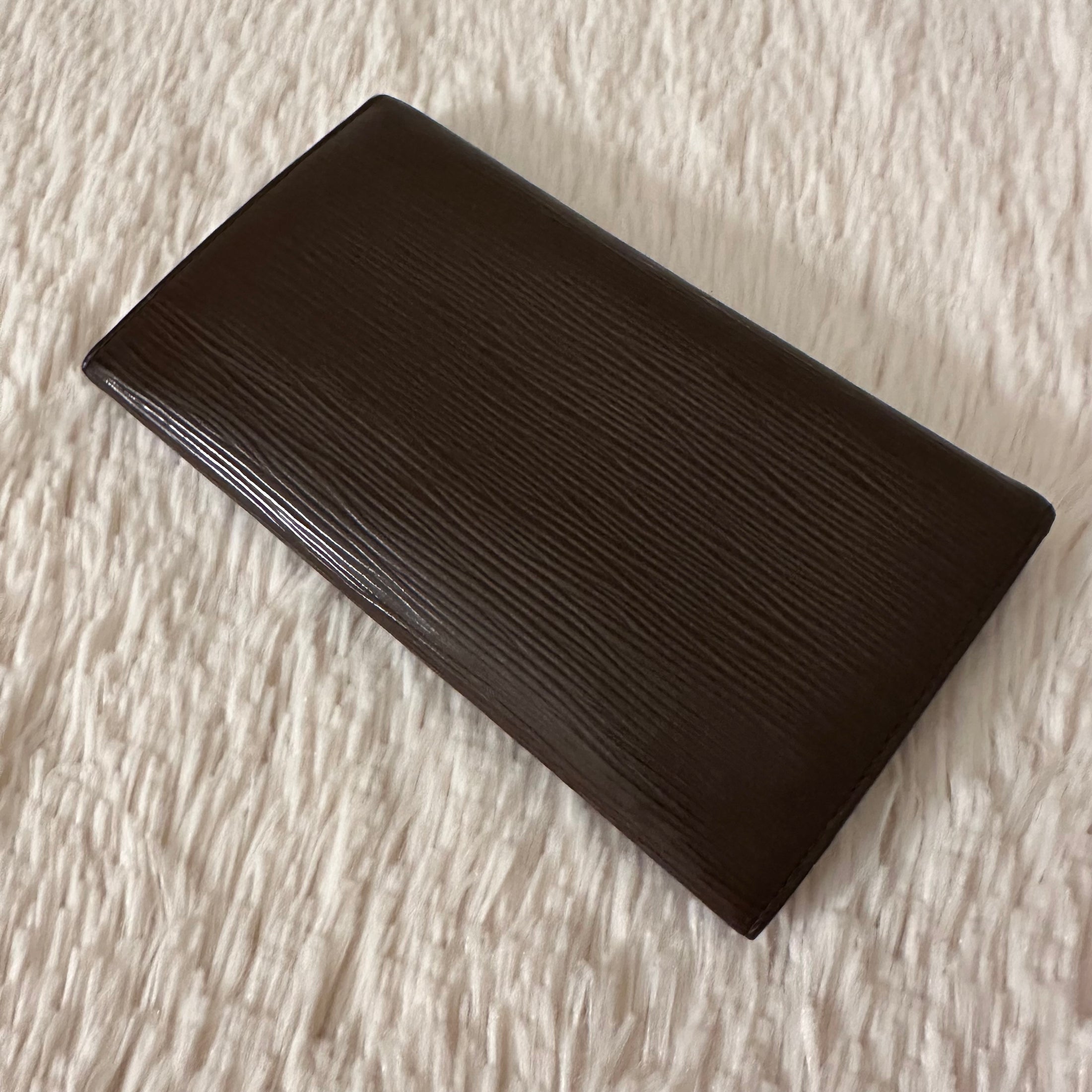 International Wallet in Brown Epi Leather