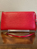 Load image into Gallery viewer, Pochette Accessoires in Red Epi
