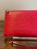 Load image into Gallery viewer, Pochette Accessoires in Red Epi
